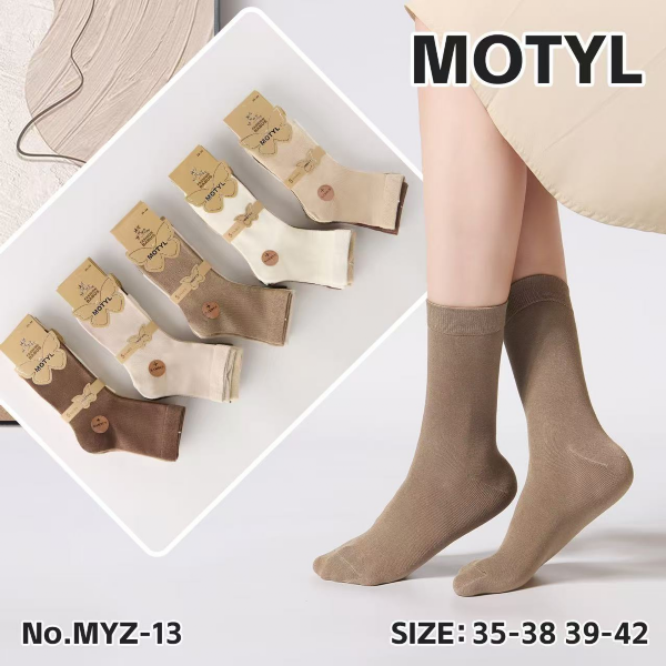 Skarpety damskie Roz 35-42, Mix kolor Paczka 40 szt